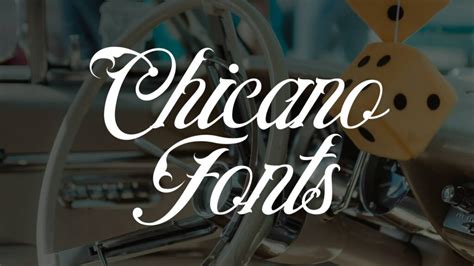 letras chicanas|16 Chicano Fonts Featuring Bold Strokes and Cultural。